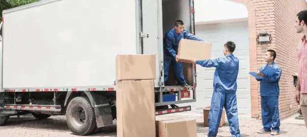 containerflytt med fraktfirmor